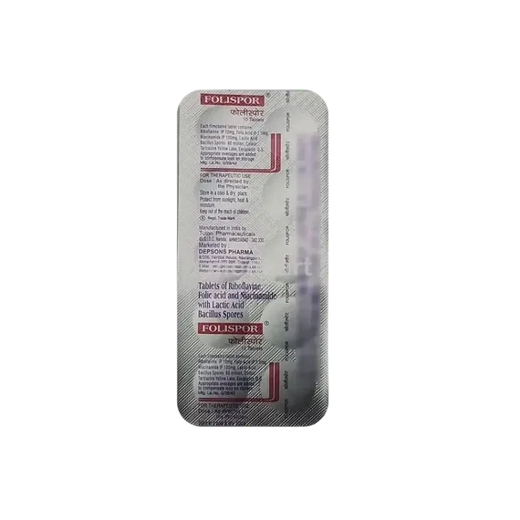 folispor tablet 10's